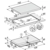Miele KM 6523 FL elektromos főzőlap