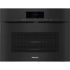Miele H 7840 BMX obszidiánfekete fogantyú nélküli mikrohullámú üzemmóddal kombinált sütő