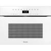 Miele H 7440 BPX brilliánsfehér beépíthető fogantyú nélküli kompakt sütő