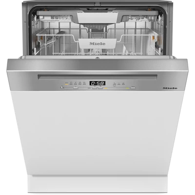 Miele G 5410 SCi Active Plus CleanSteel  beépíthető mosogatógép látható kezelőpanellel