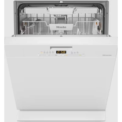 MieleG 5611 SCi Active briliánsfehér látható kezelőpanellel