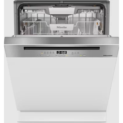 Miele G 5811 SCi Active Plus CleanSteel nemesacél  beépíthető mosogatógép látható kezelőpanellel