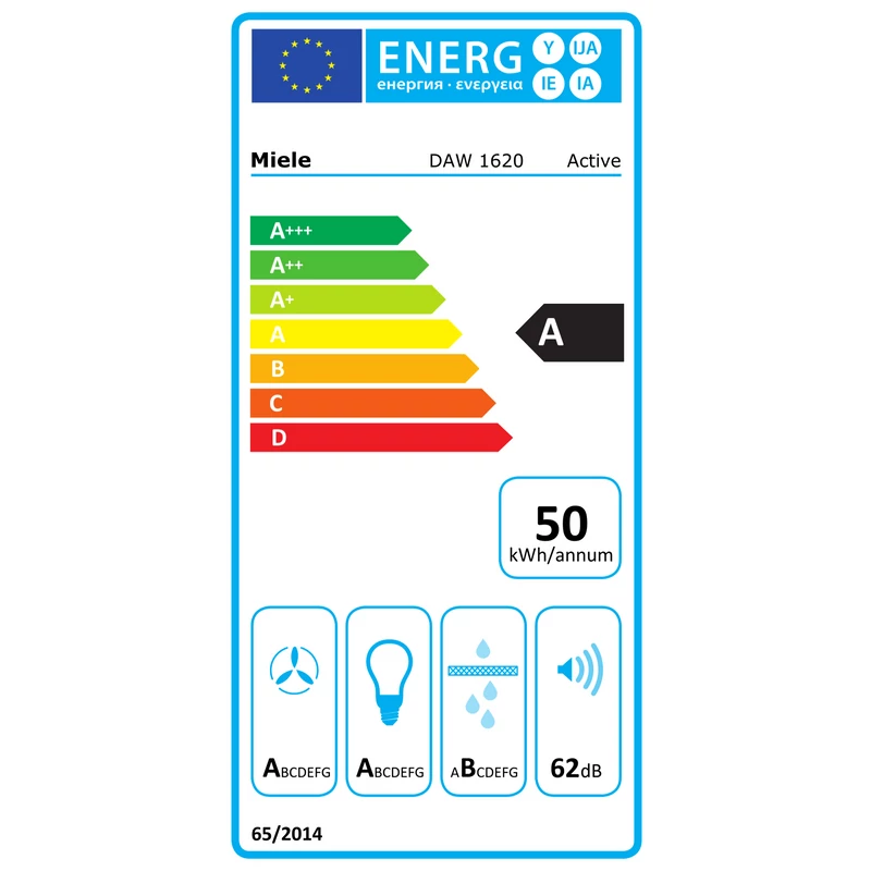 Miele DAW 1620 Active fali páraelszívó