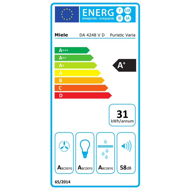 Miele DA 4248 V D Puristic Varia sziget páraelszívó