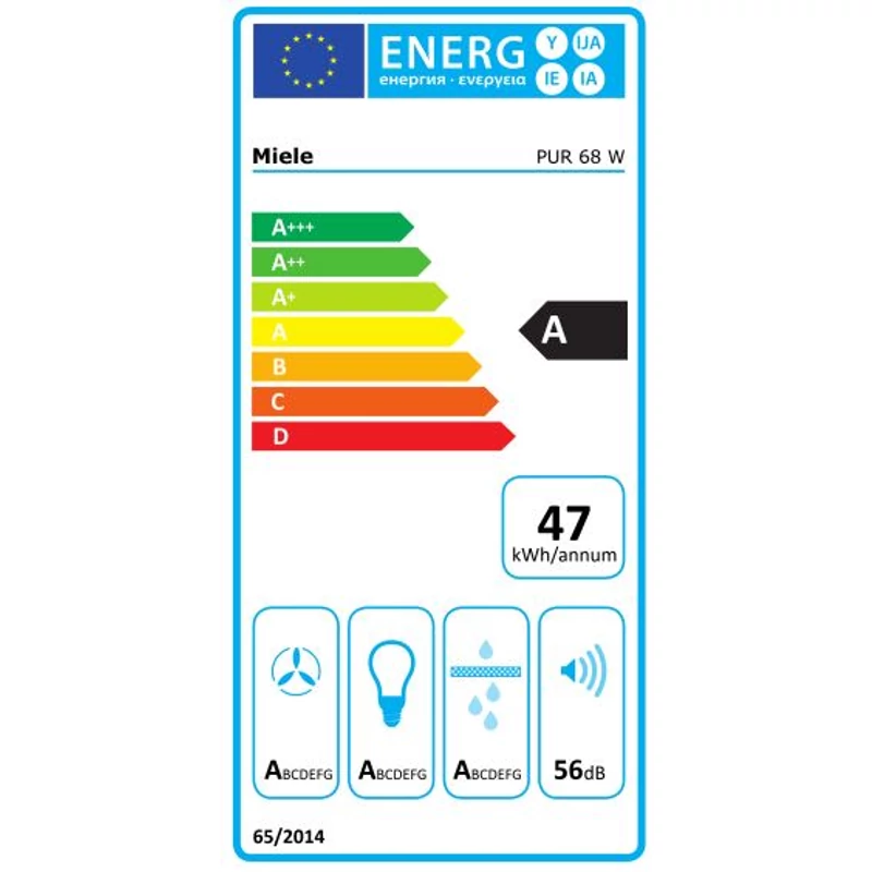 Miele PUR 68 W fali páraelszívó