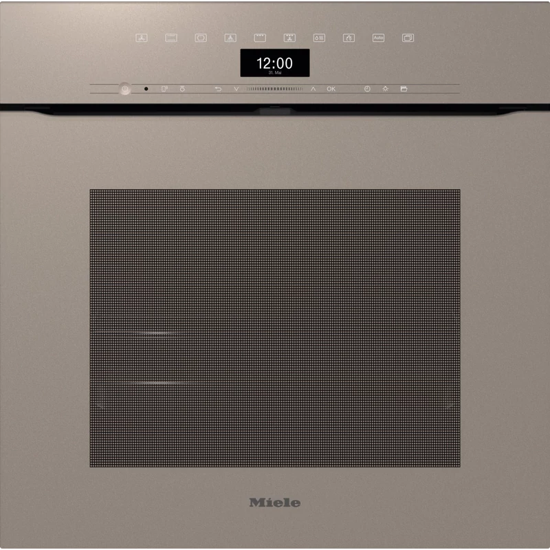 Miele H 7464 BPX  Pearlbeige beépíthető fogantyú nélküli kompakt sütő