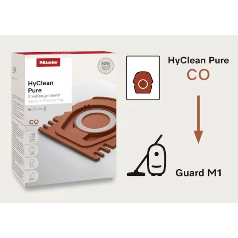 MIELE HyClean Pure CO porzsák