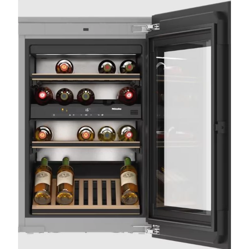Miele KWT 6422 iG-1 Grafitszürke üveg  beépíthető bortemperáló