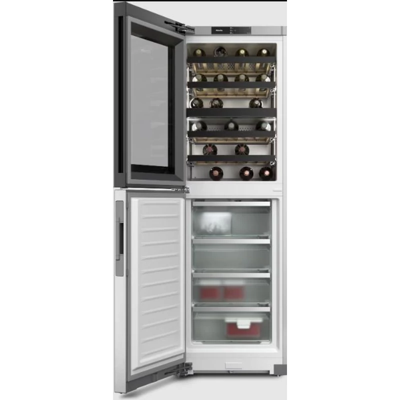 Miele KWNS 4784 DE CleanSteel bortemperáló hűtő