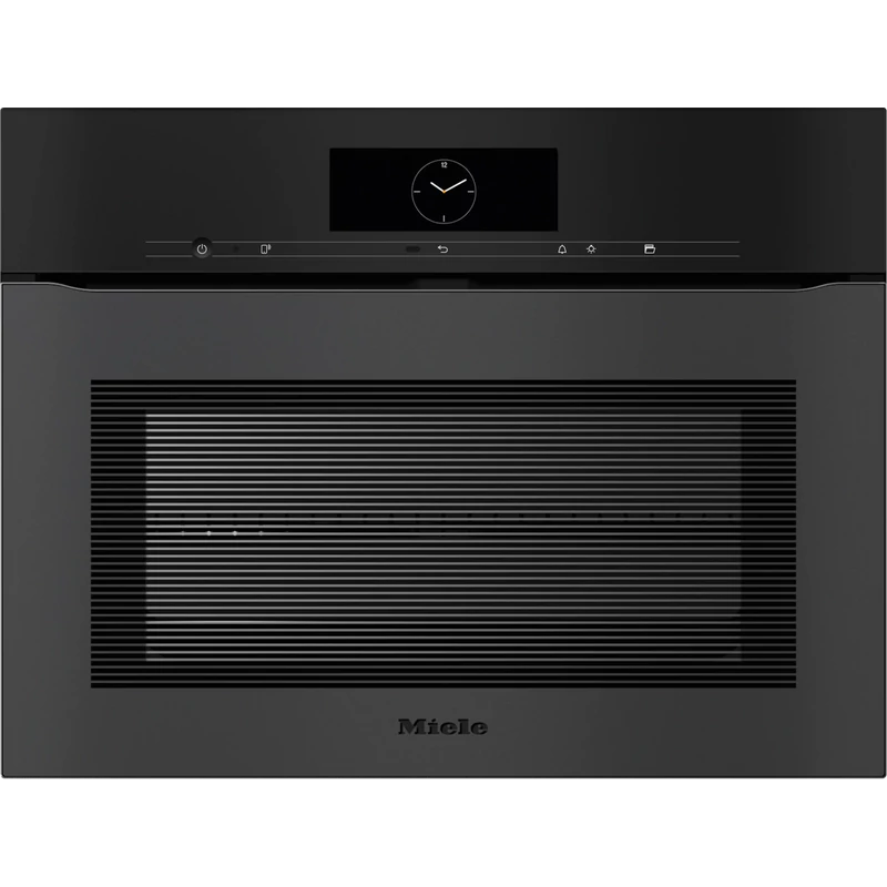 Miele H 7840 BPX 125 Gala Ed Obszidiánfekete matt beépíthető fogantyú nélküli kompakt sütő