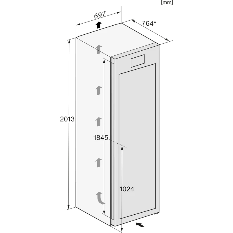 Miele KWT 4999 F szabadon álló borhűtő