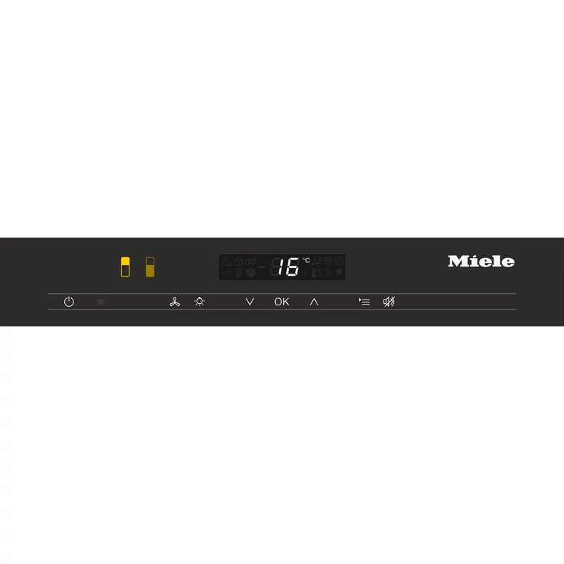Miele KWT 6422 iG-1 Obszidiánfekete üveg   beépíthető bortemperáló