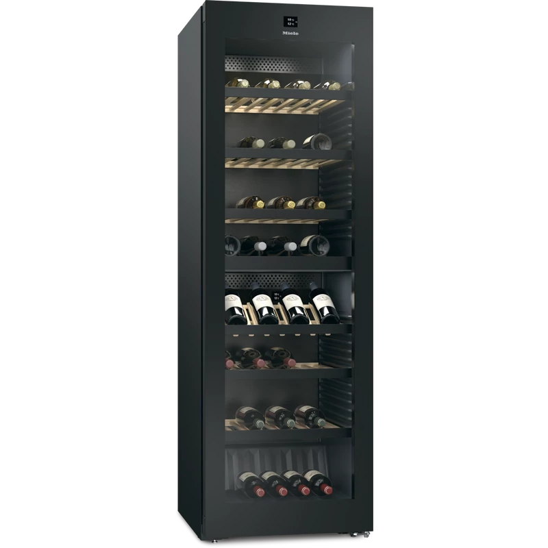 Miele KWTS 4785 F 125 Gala Ed Obszidiánfekete üveg  szabadon álló borhűtő
