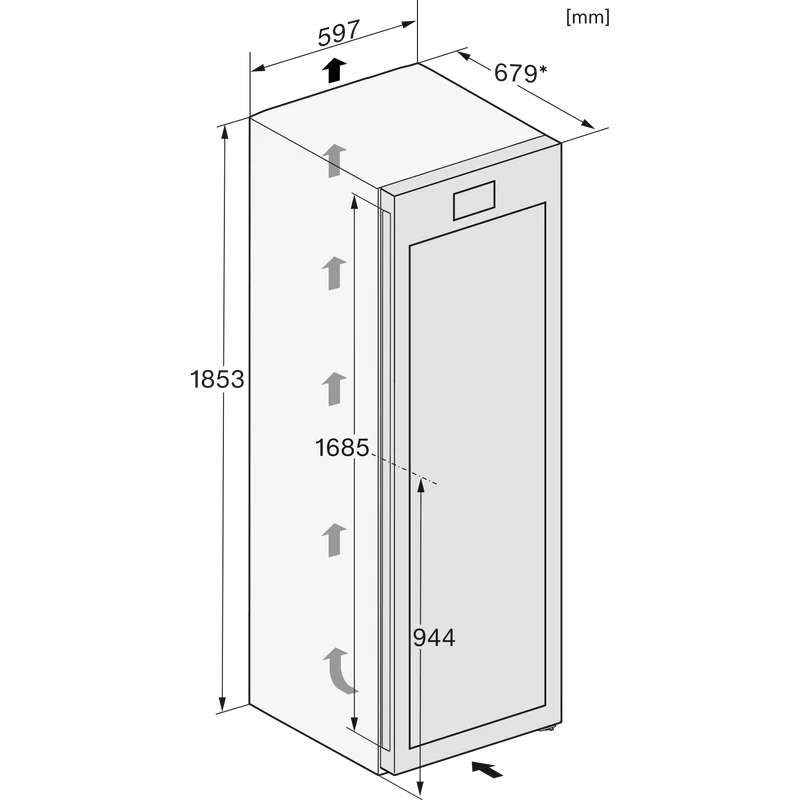 Miele KWTS 4785 F 125 Gala Ed Obszidiánfekete üveg  szabadon álló borhűtő