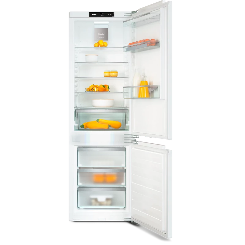 Miele KFN 7734 C beépíthető kombinált hűtőszekrény