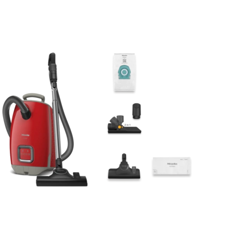 MIELE Guard L1 Red Pulse rubinvörös porzsákos padlóporszívó