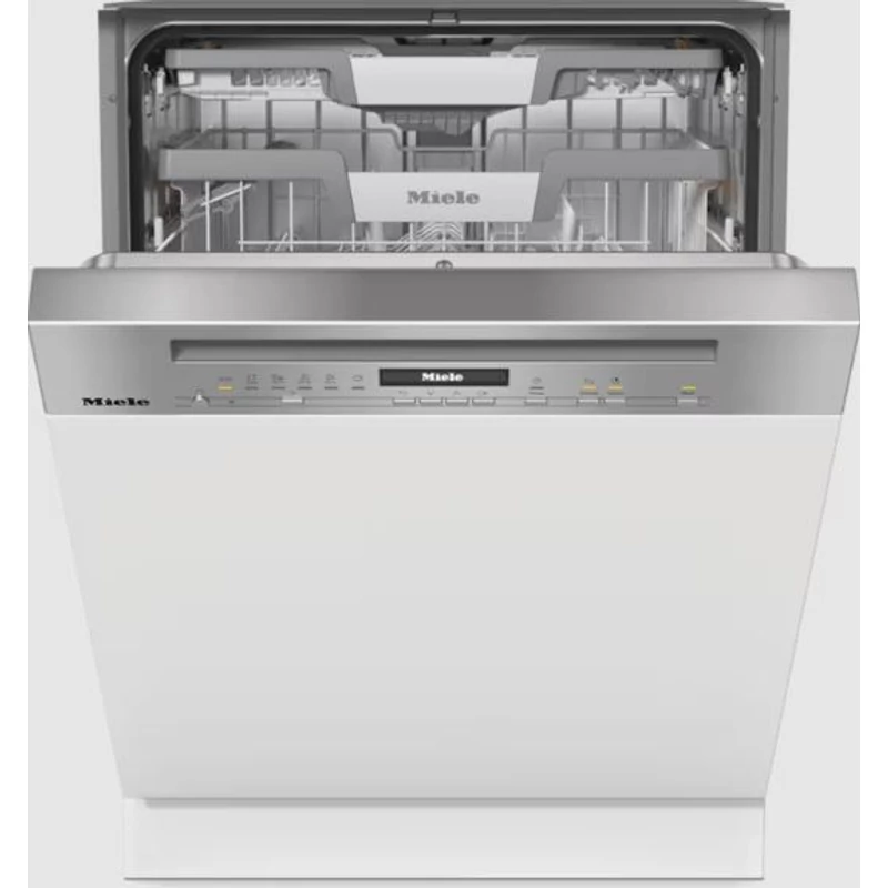 Miele G 7040 SCi AutoDos CleanSteel nemesacél  beépíthető mosogatógép látható kezelőpanellel