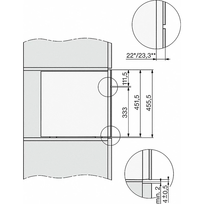Miele CVA 7845 beépíthető kávéfőző