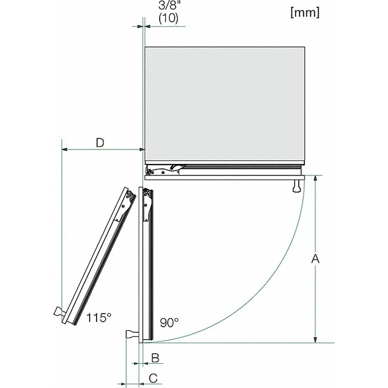 Miele KWT 2672 ViS MasterCool bortemperáló hűtő