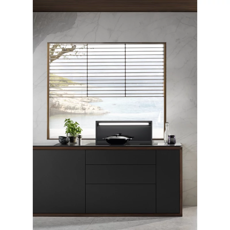 Miele DAD 4841 Black Levantar pultba süllyeszthető páraelszívó