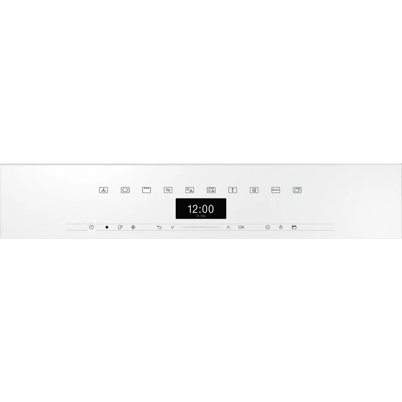 Miele H 7440 BMX briliánsfehér fogantyú nélküli mikrohullámú üzemmóddal kombinált sütő