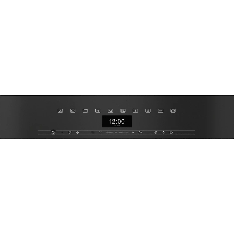 Miele H 7440 BMX obszidiánfekete fogantyú nélküli mikrohullámú üzemmóddal kombinált sütő