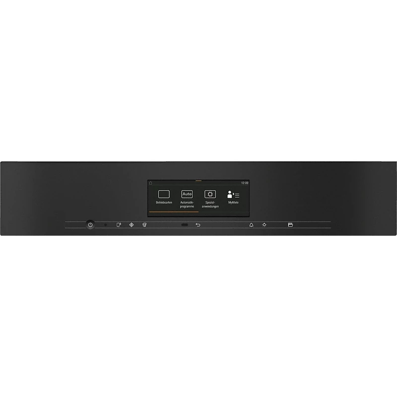 Miele H 7840 BMX obszidiánfekete fogantyú nélküli mikrohullámú üzemmóddal kombinált sütő