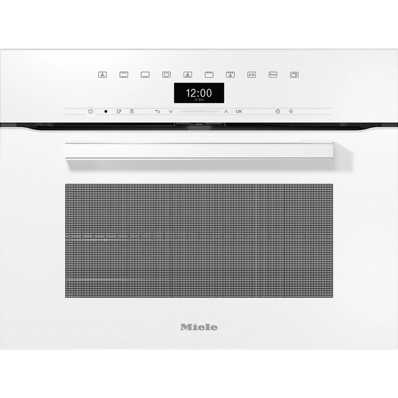Miele H 7440 B brilliánsfehér beépíthető kompakt sütő