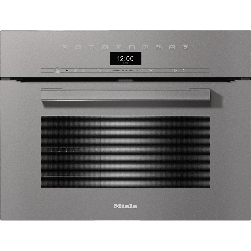 Miele H 7440 B grafitszürke beépíthető kompakt sütő