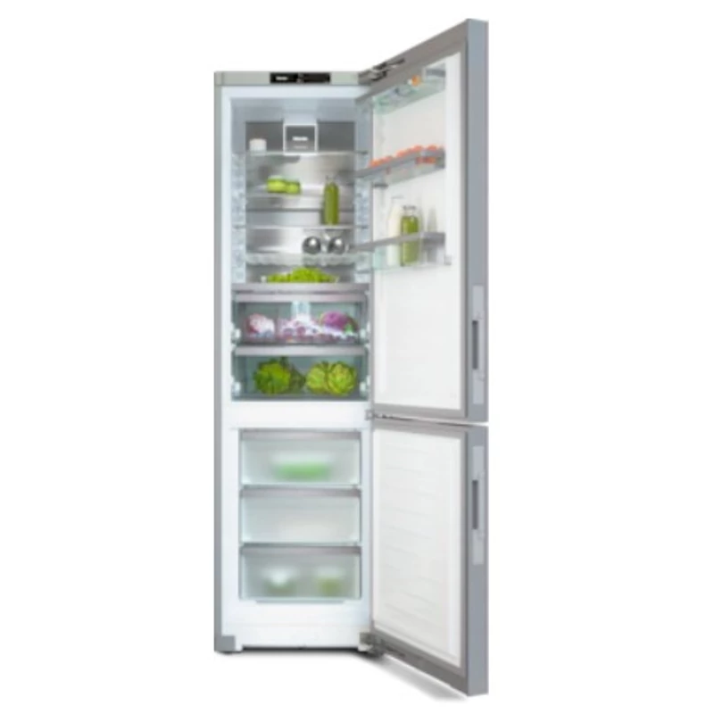 Miele KFN 4898 AD brilliánsfehér hűtő-fagyasztó kombináció