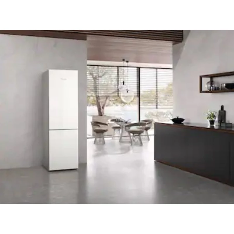 Miele KFN 4898 AD brilliánsfehér hűtő-fagyasztó kombináció